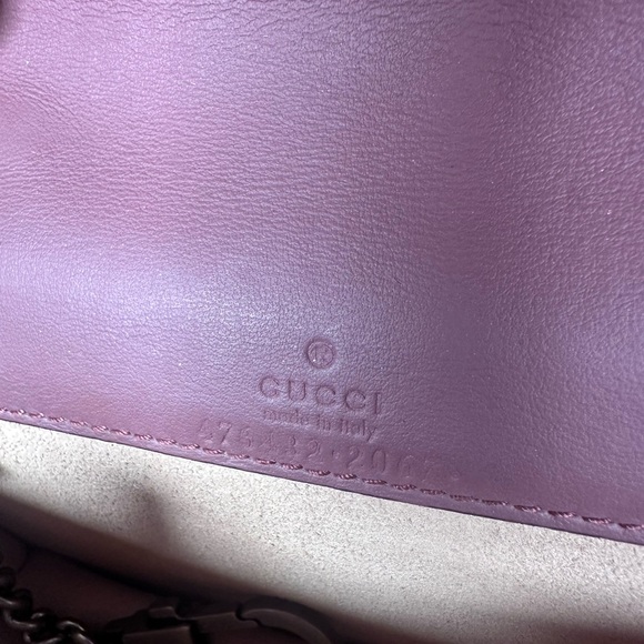 Authentic Super Mini Gucci Dionysus Pink Blooms Crossbody - Picture 9 of 9
